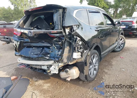 2022 Honda Cr-V Hybrid Touring из США, поврежденный, VIN 5J6RT6H97NL006396